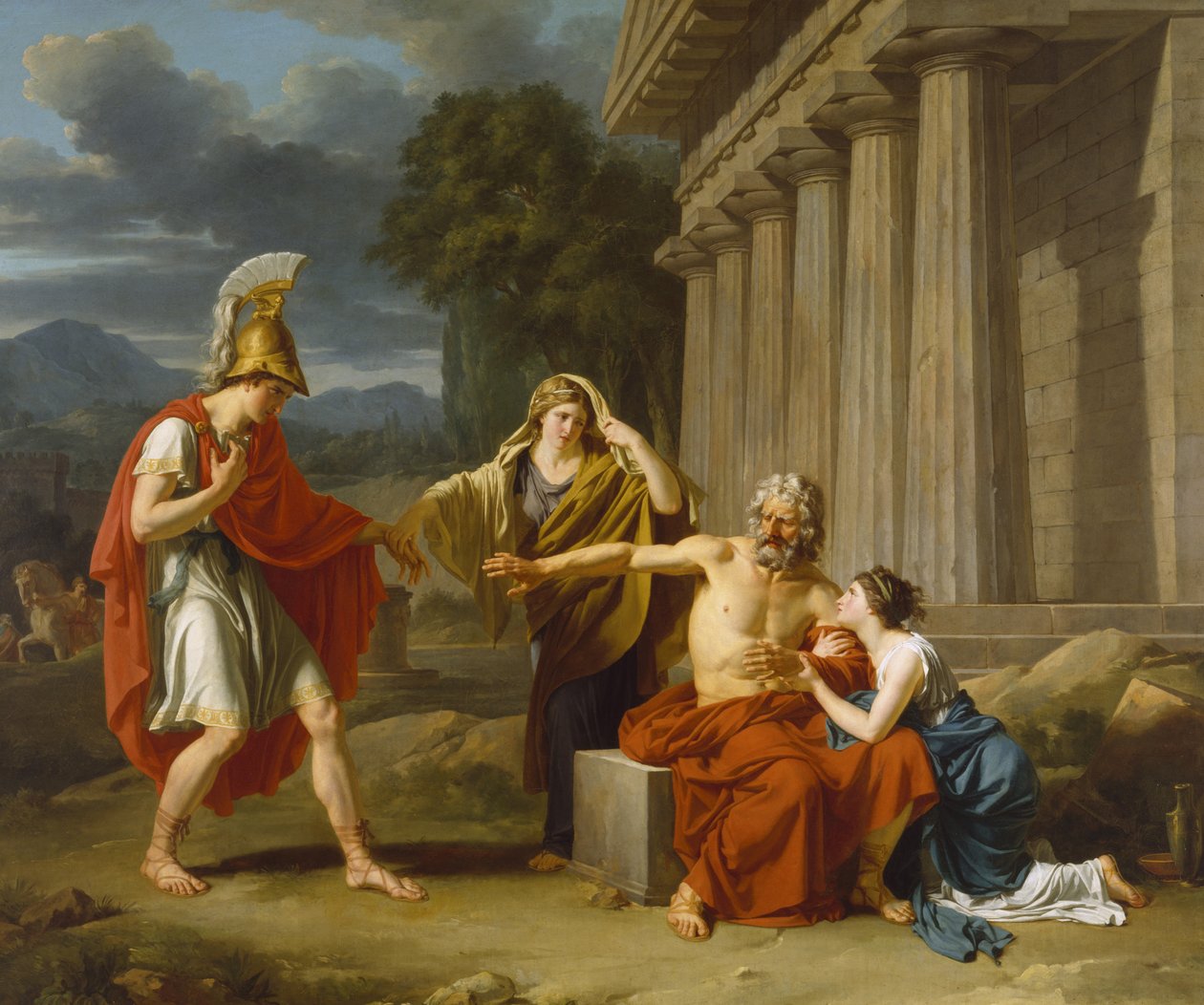 Œdipe à Colone - Jean Antoine Théodore Giroust
