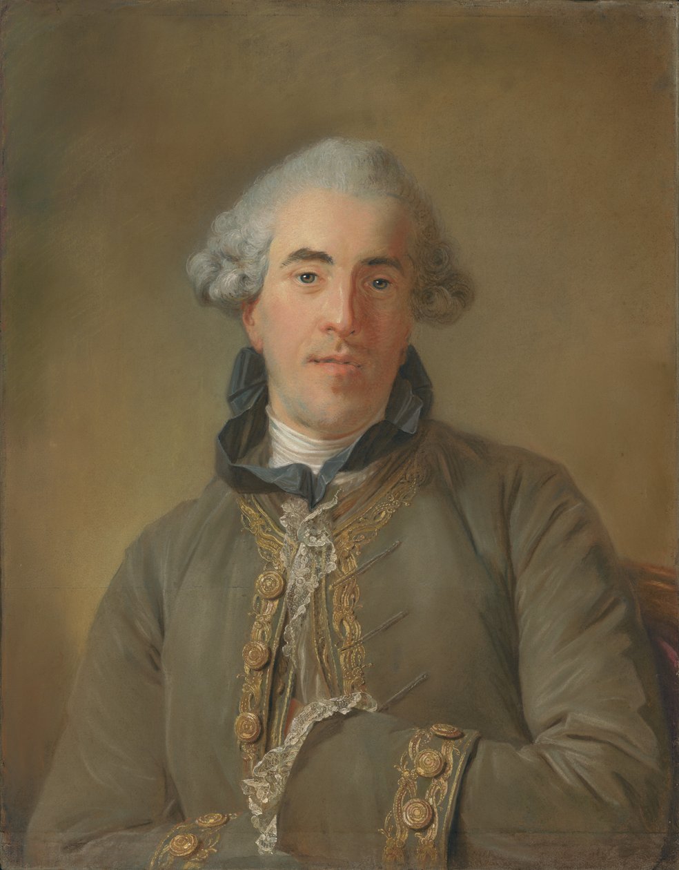 Portrait de Théophile Van Robais - Jean Baptiste Perronneau