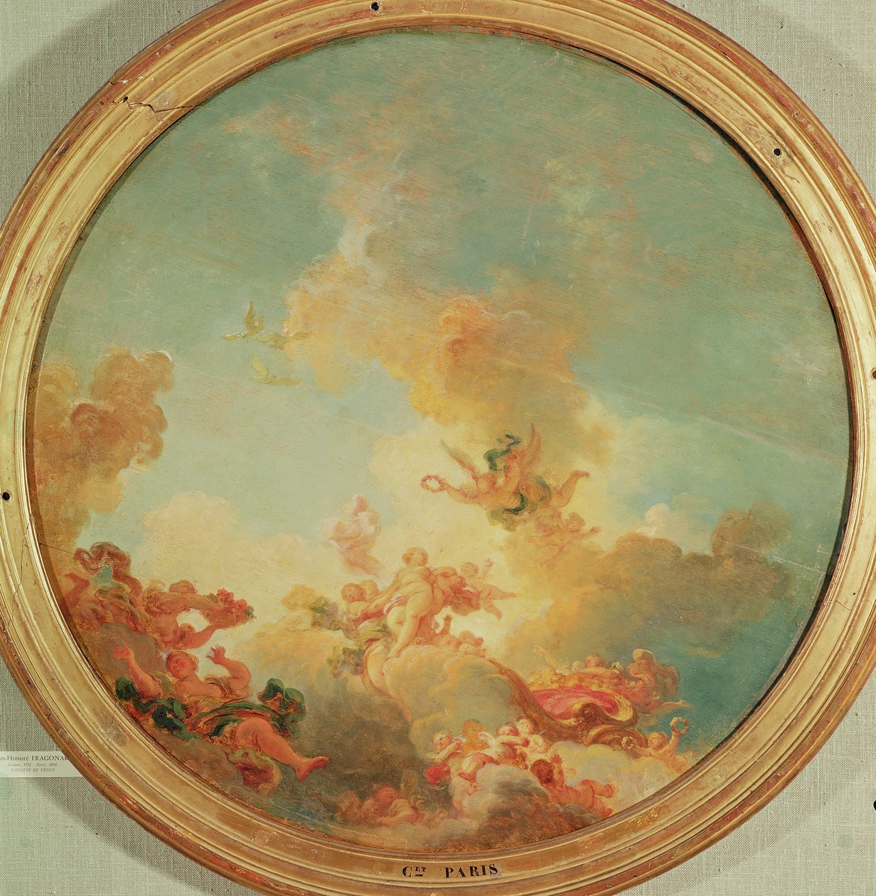 Le Triomphe de Vénus - Jean Honore Fragonard
