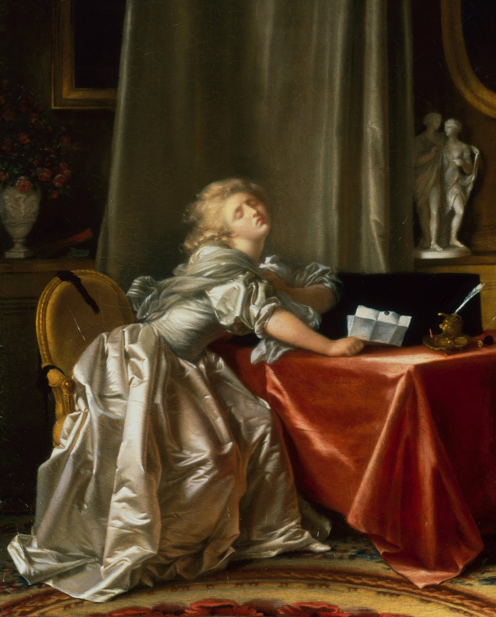La mauvaise nouvelle - Jean Honore Fragonard