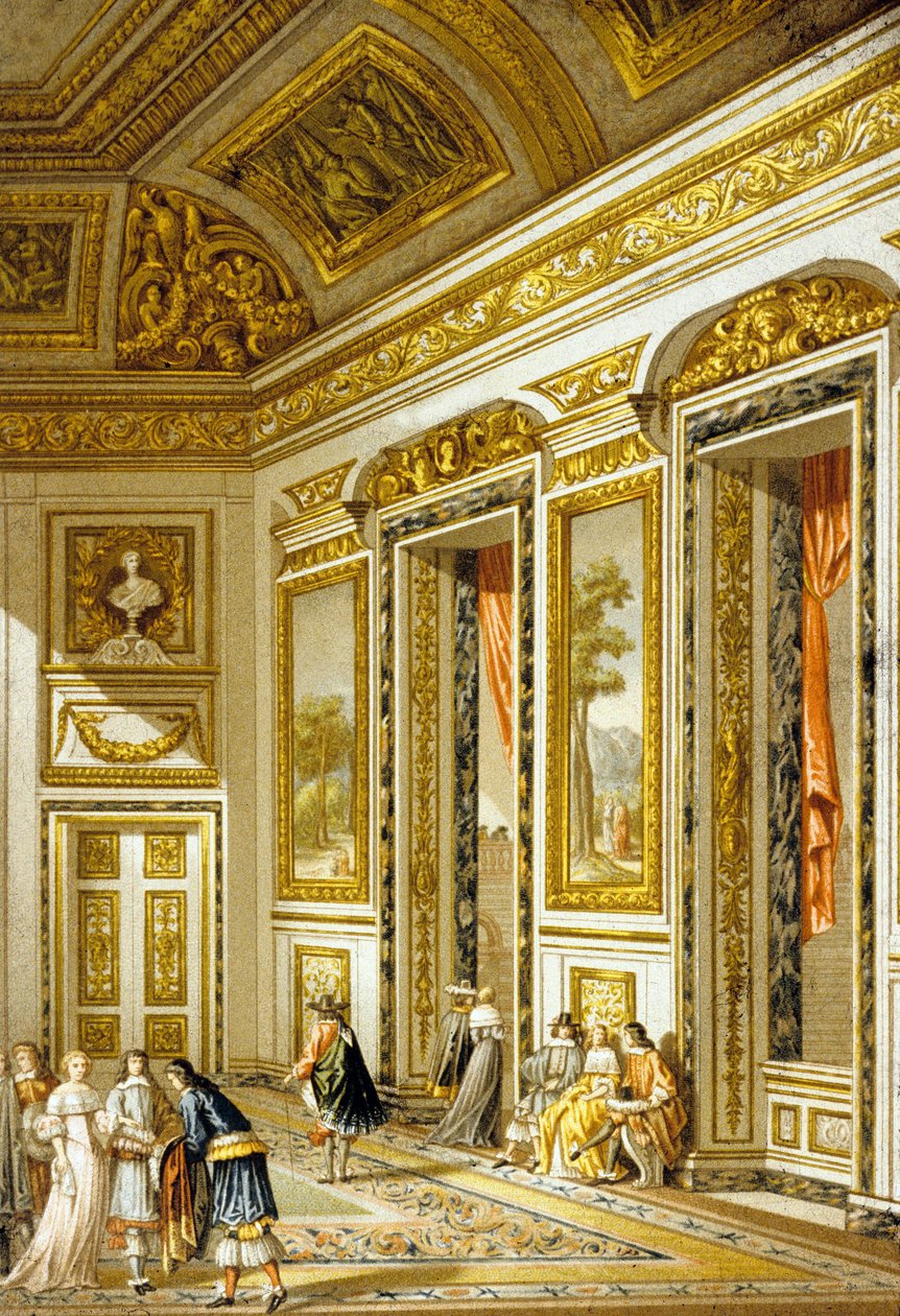 Intérieur du 17e siècle - Jean (after) Lepautre