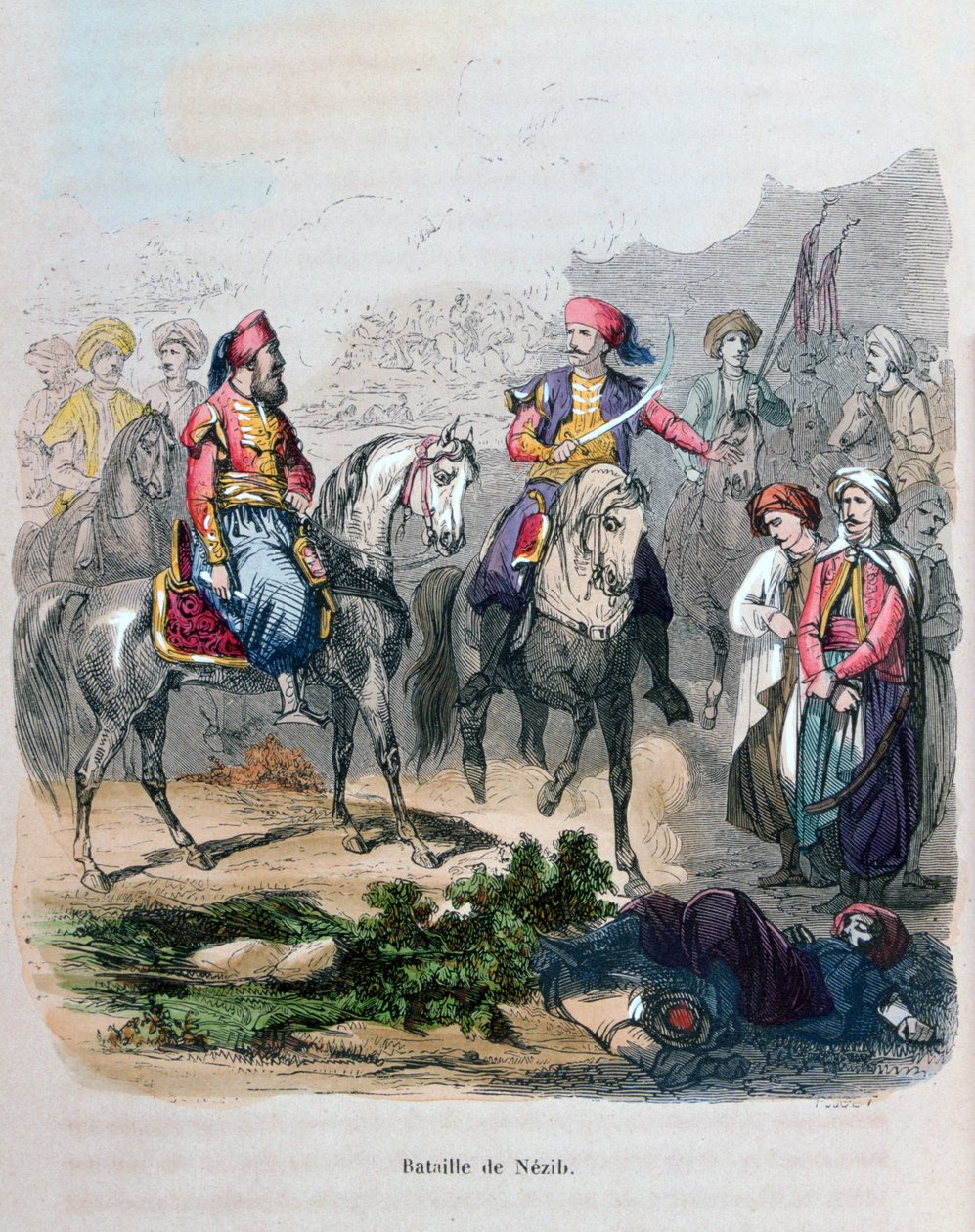 Bataille de Nezib - Jean Adolphe Beauce