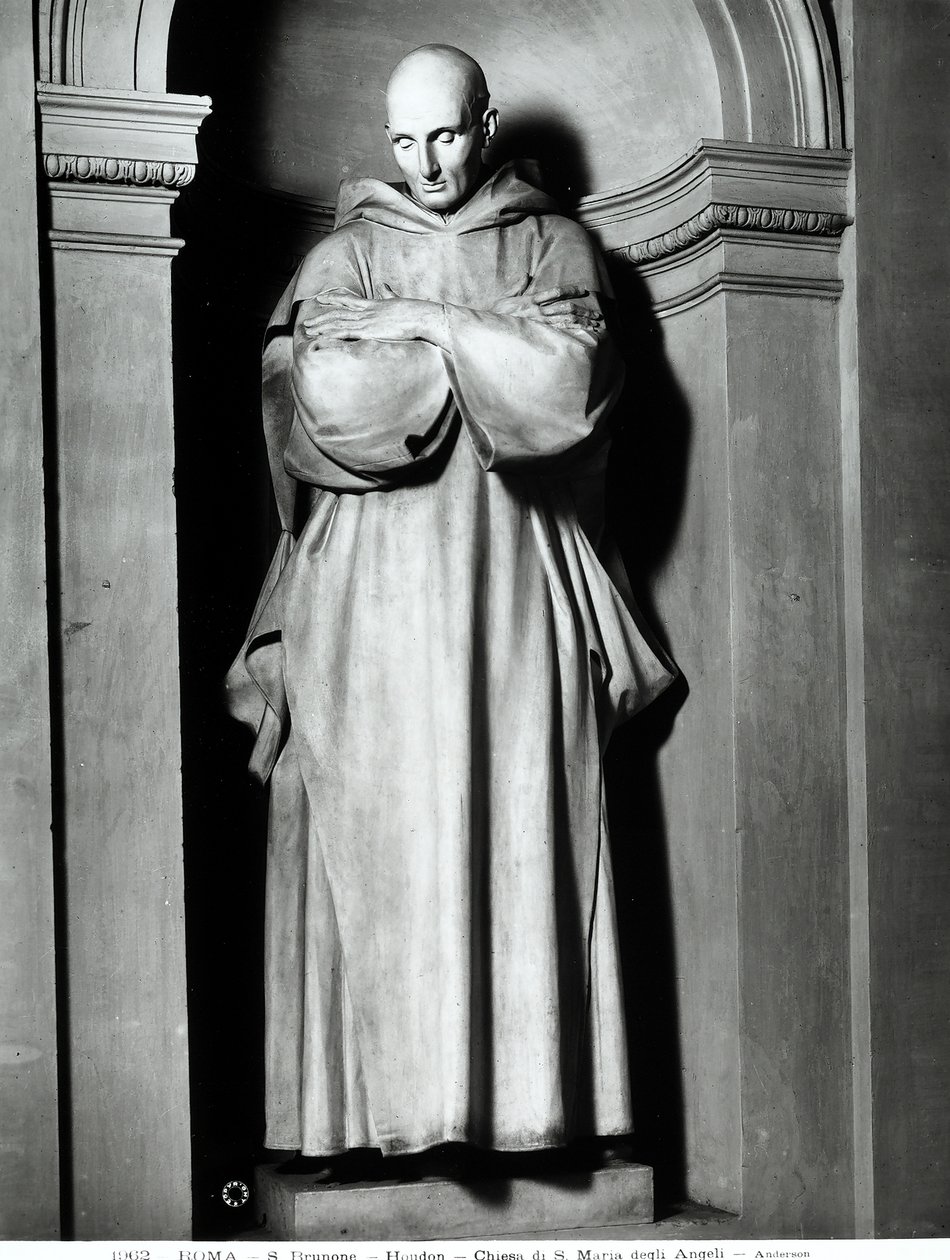 Saint Bruno de Cologne - Jean Antoine Houdon