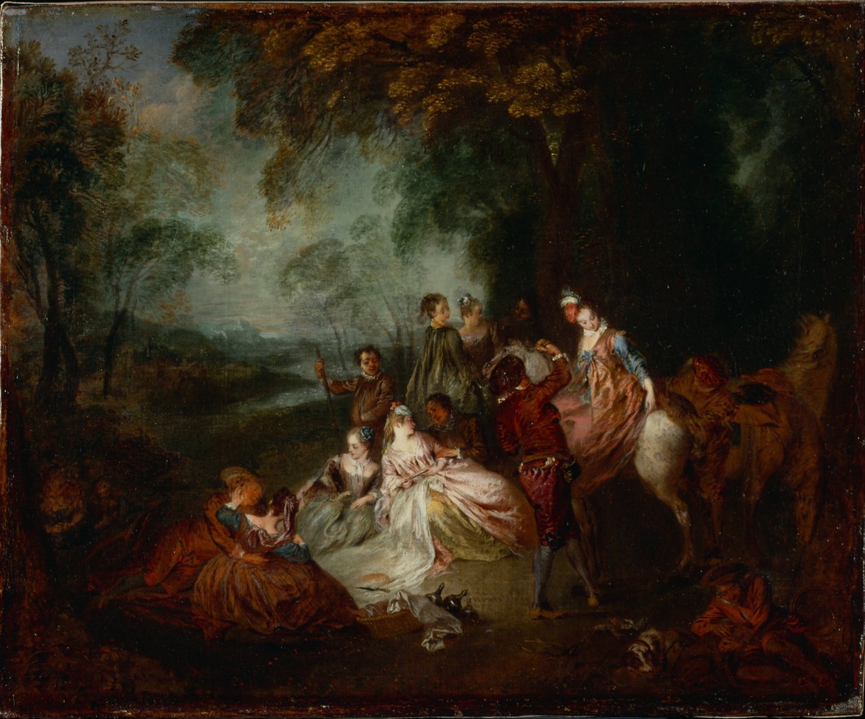 Fête champêtre - Jean Antoine Watteau