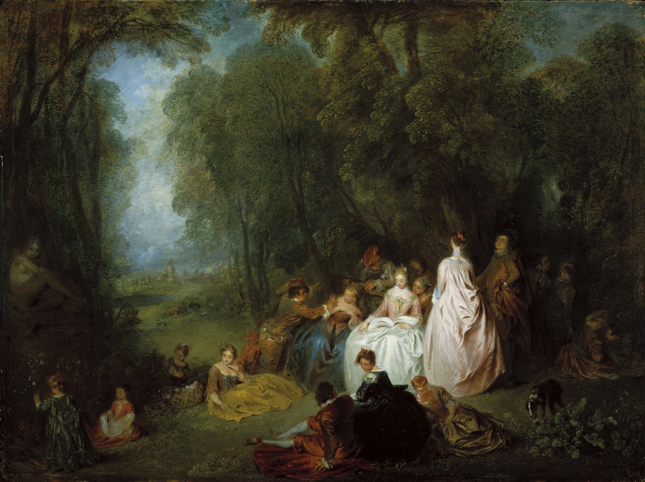 Fête champêtre - Jean Antoine Watteau