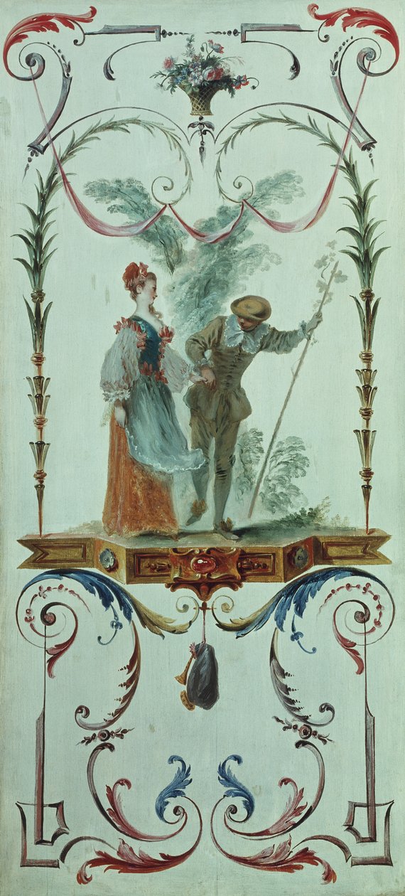 Le charmeur, 1707-08 - Jean Antoine Watteau
