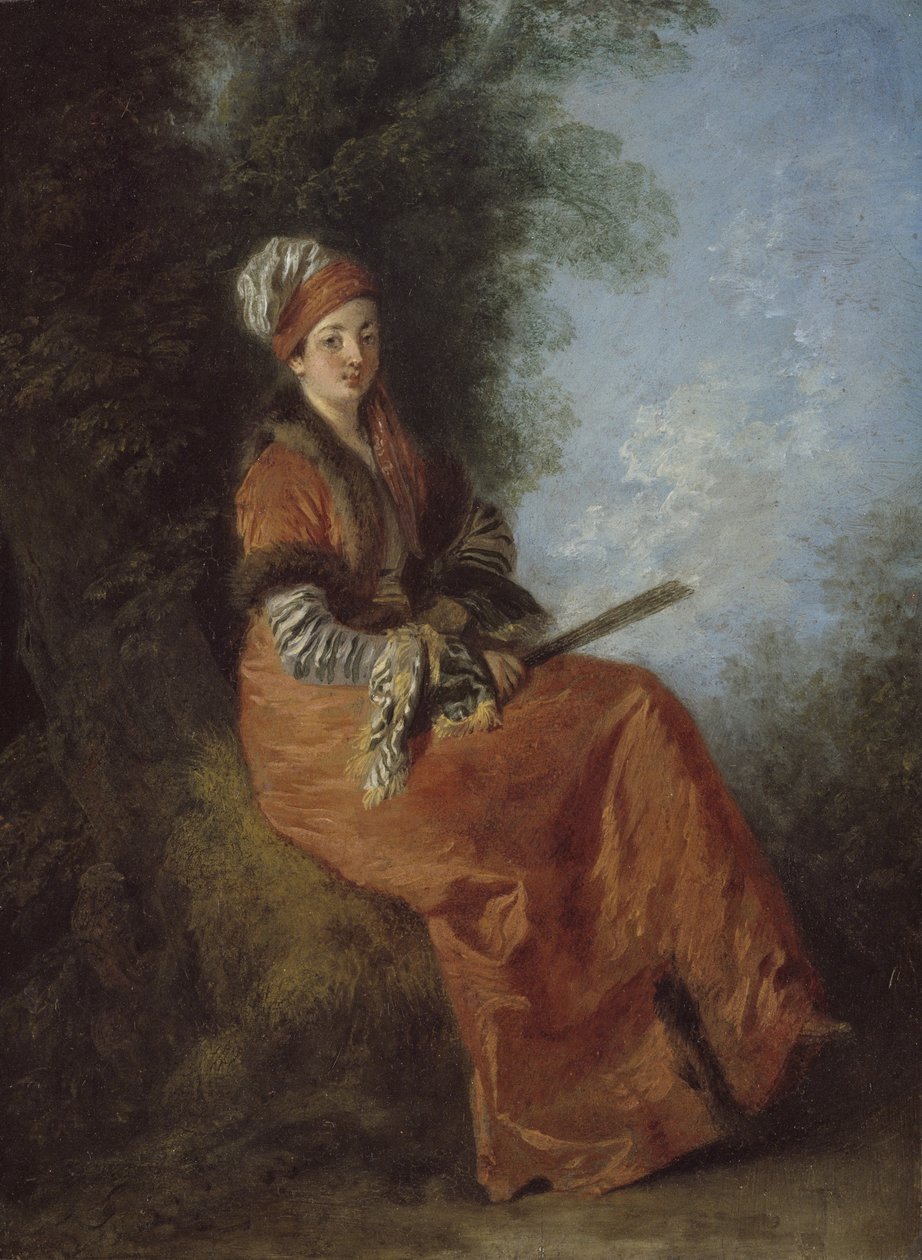 Le rêveur, 1712-14 - Jean Antoine Watteau