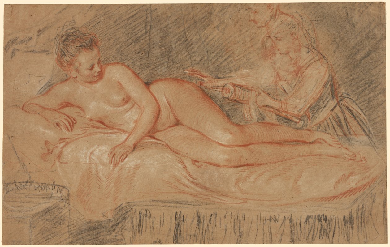 Le remède - Jean Antoine Watteau