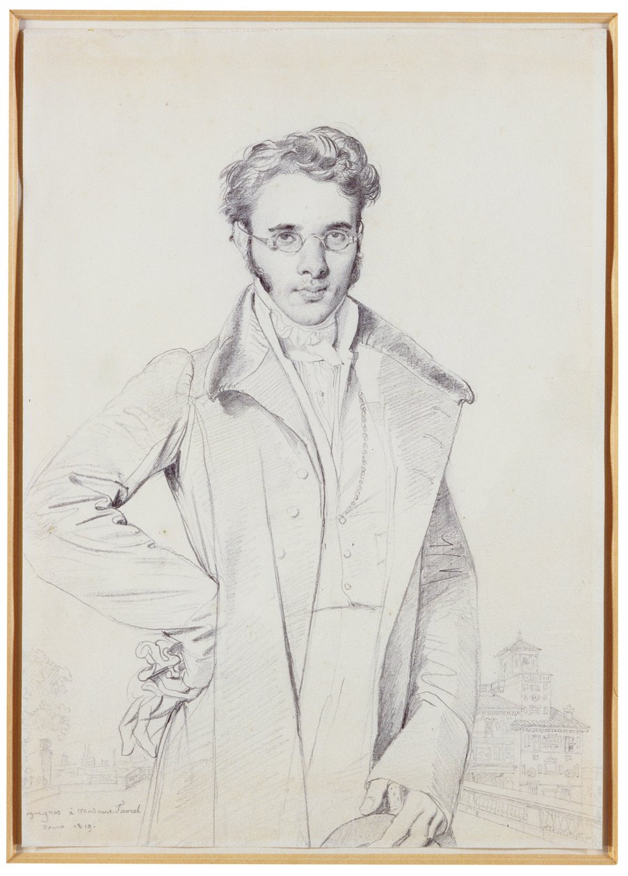 André-Benoît Barreau, dit Taurel, 1819 - Jean Auguste Dominique Ingres