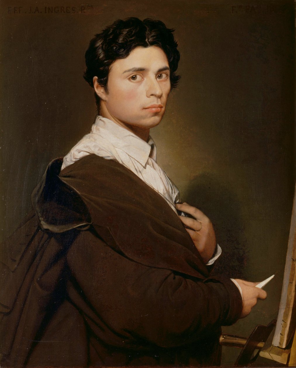 Autoportrait à vingt-quatre ans - Jean Auguste Dominique Ingres