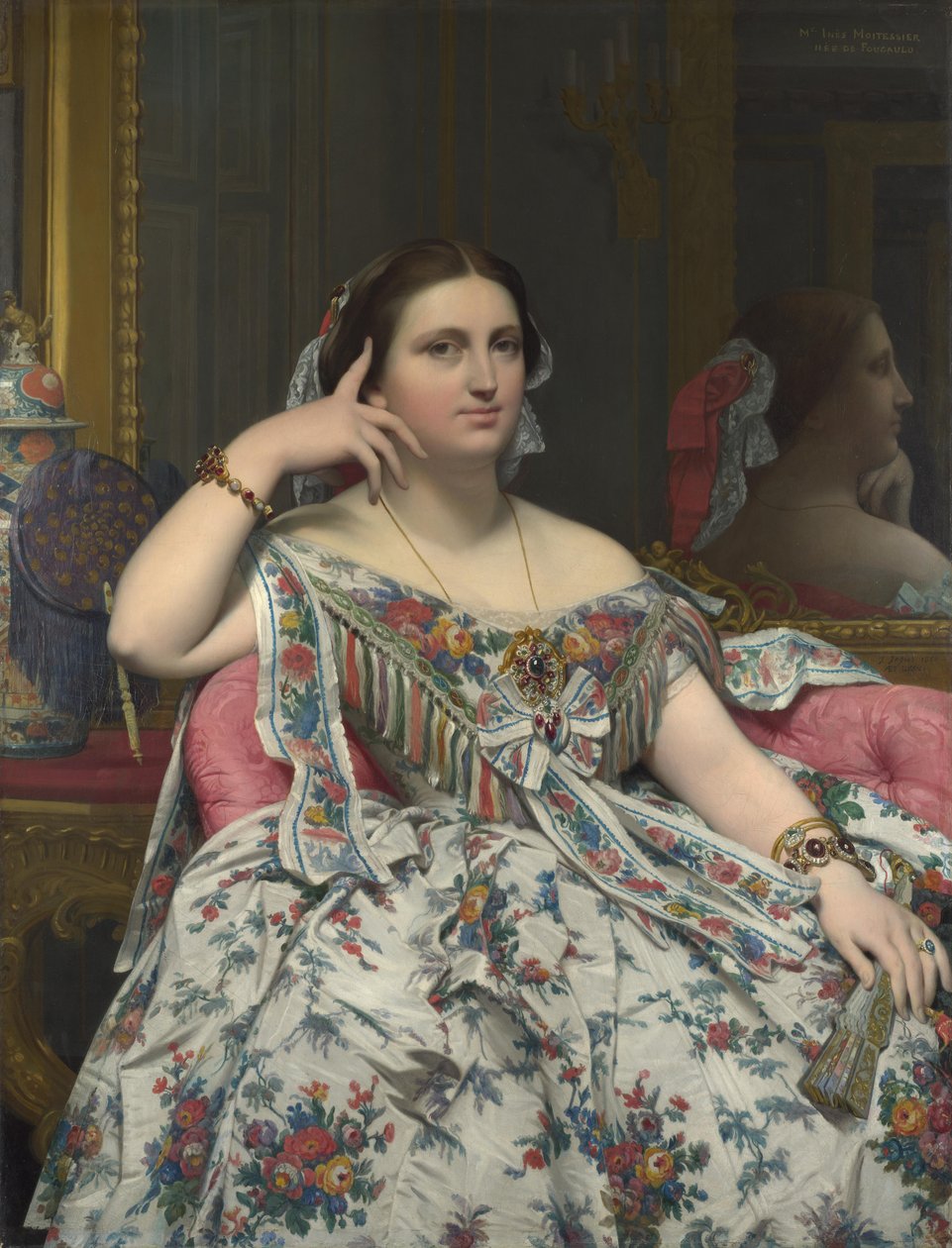 Madame Moitessier - Jean Auguste Dominique Ingres