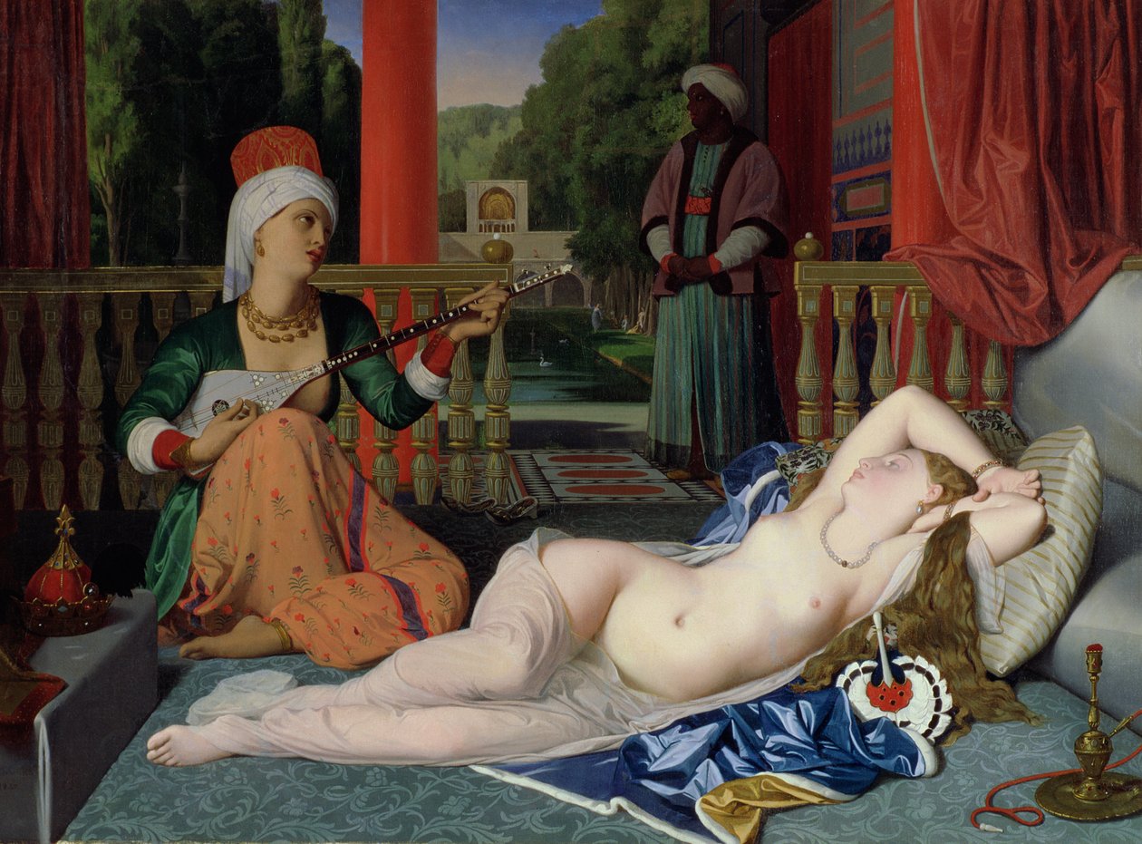 Odalisque avec esclave - Jean Auguste Dominique Ingres