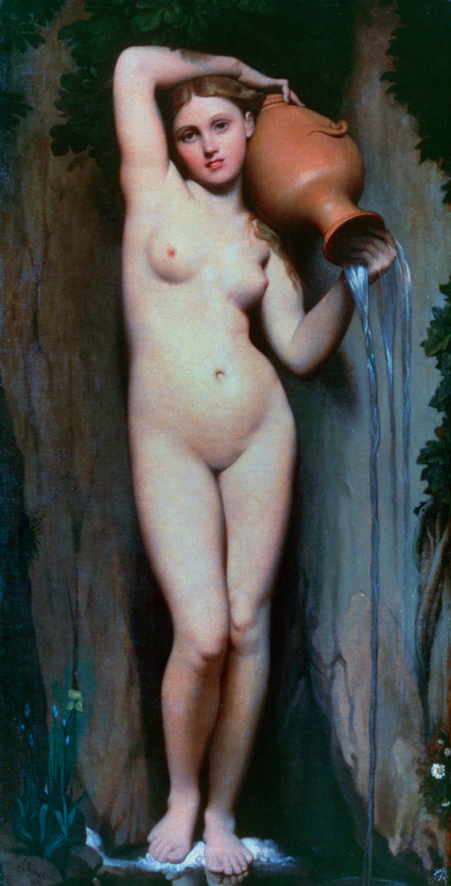 La Source, 1856 - Jean Auguste Dominique Ingres