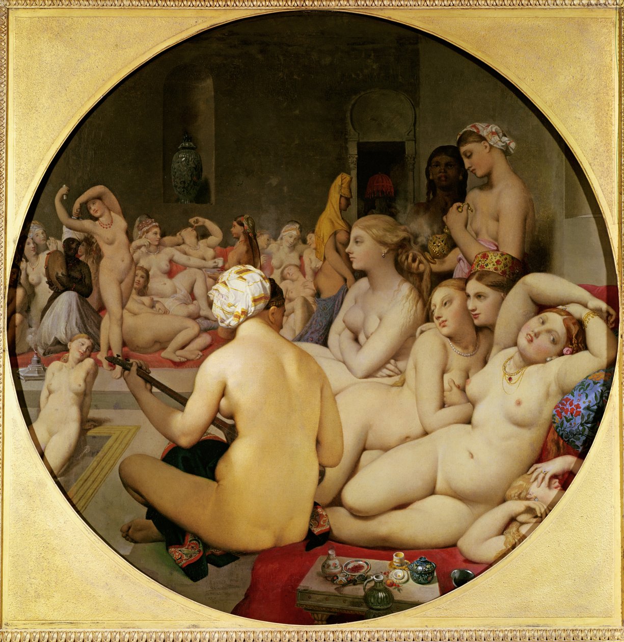 Le Bain turc - Jean Auguste Dominique Ingres