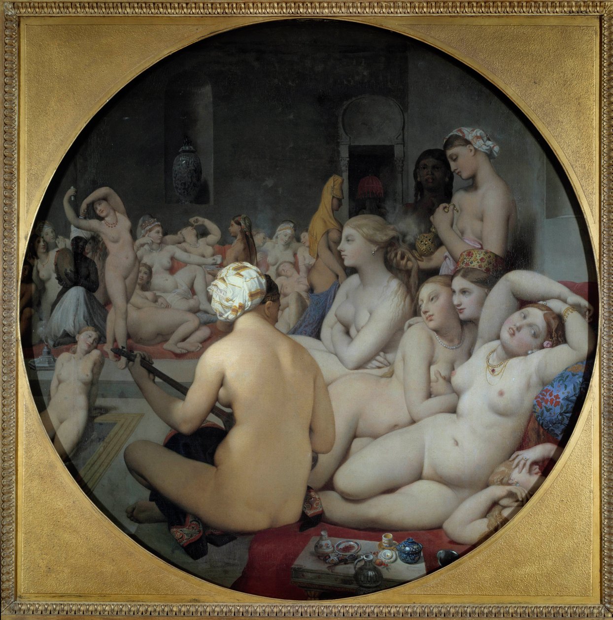 Le bain turc - Jean Auguste Dominique Ingres