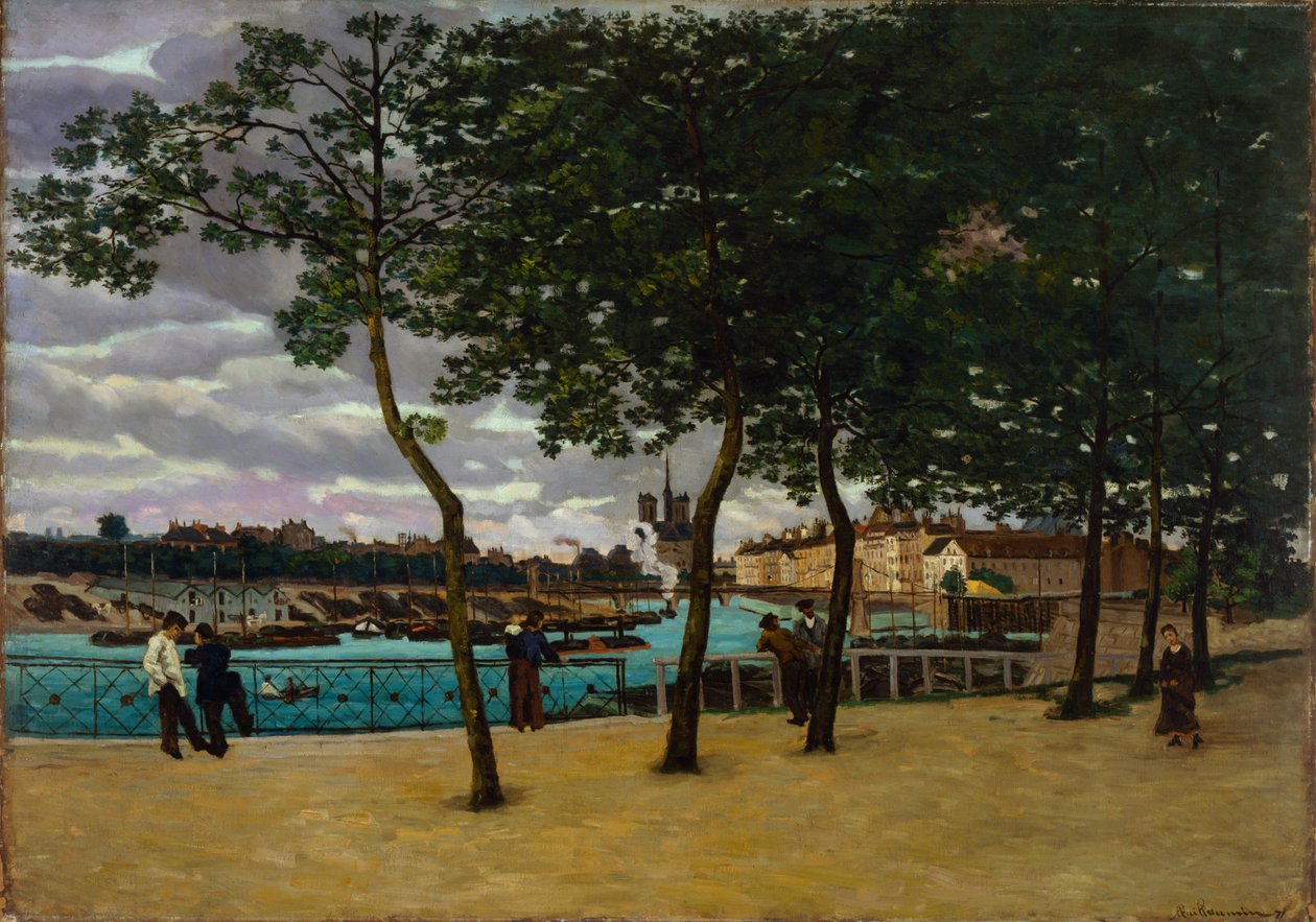 La Seine à Paris - Jean Baptiste Armand Guillaumin