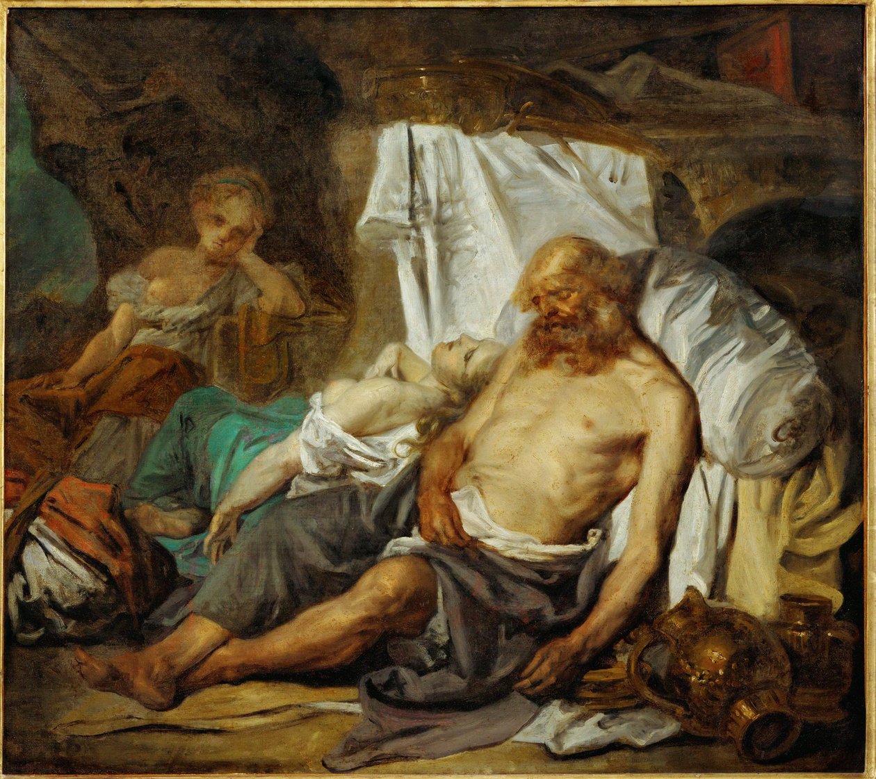 Lot et ses filles ... - Jean Baptiste Greuze