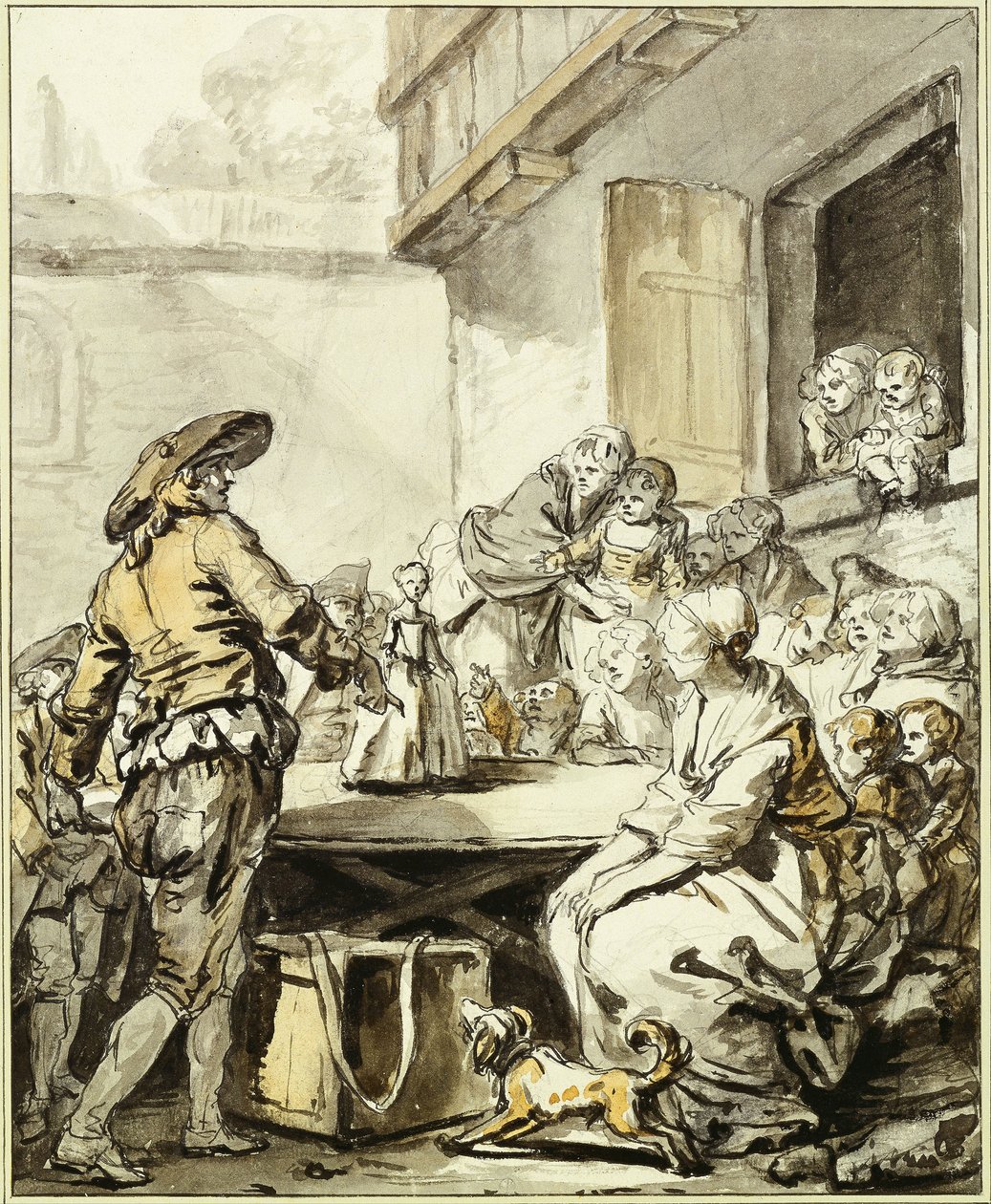 Savoyard avec une poupée dansante - Jean Baptiste Greuze