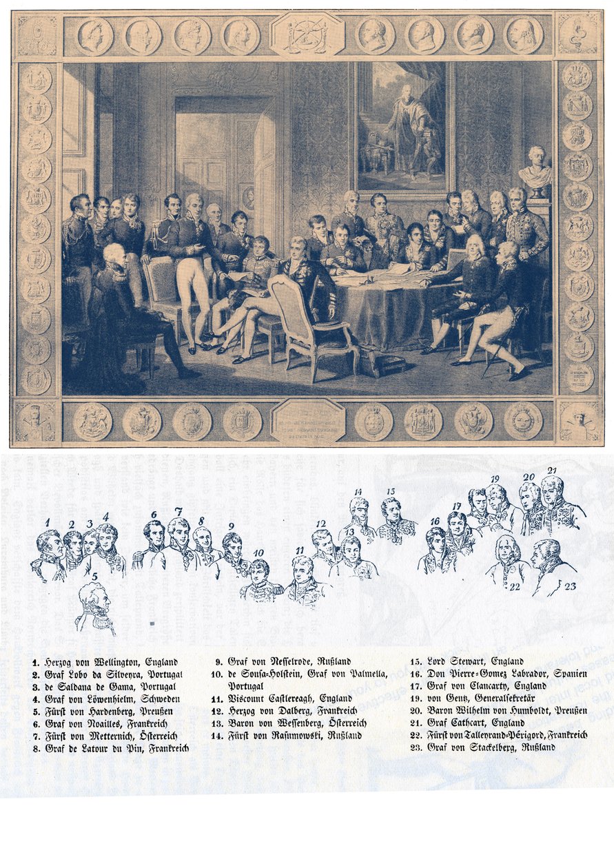 Congrès de Vienne - 1814 - Jean Baptiste Isabey