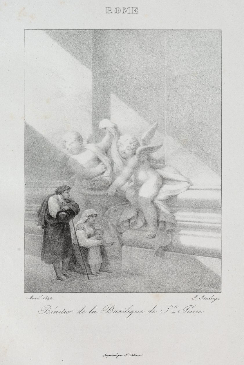 Voyage en Italie en 1822 - Jean Baptiste Isabey