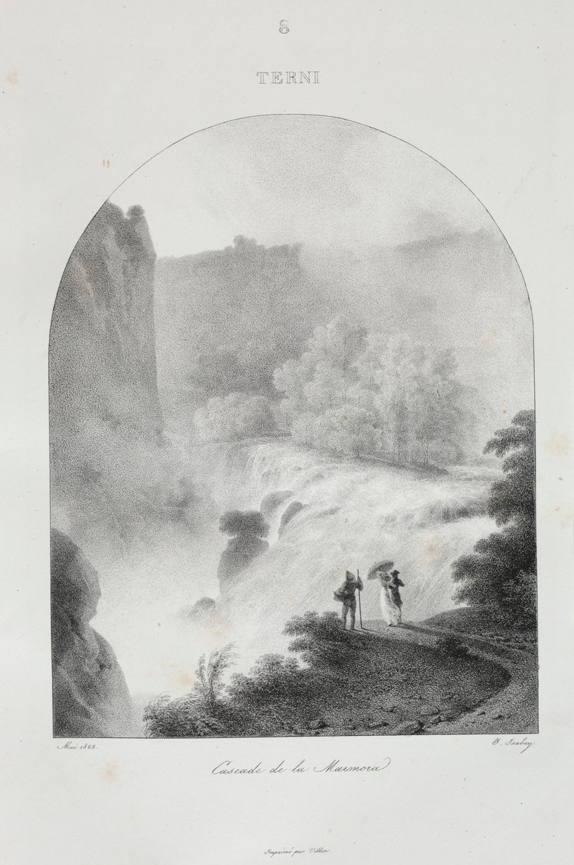 Voyage en Italie en 1822 - Jean Baptiste Isabey