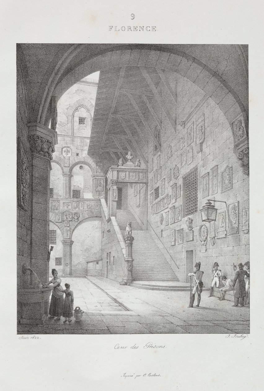 Voyage en Italie en 1822 - Jean Baptiste Isabey