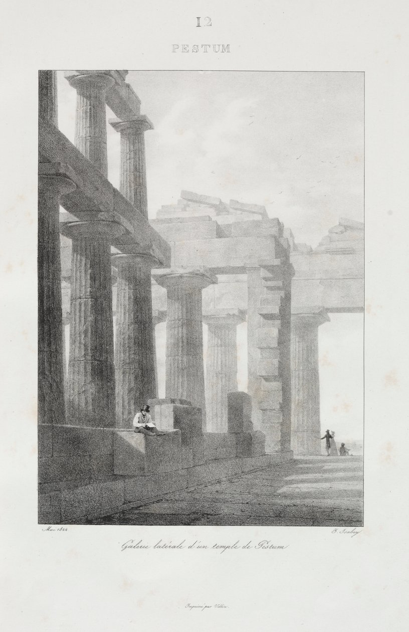 Voyage en Italie en 1822 - Jean Baptiste Isabey