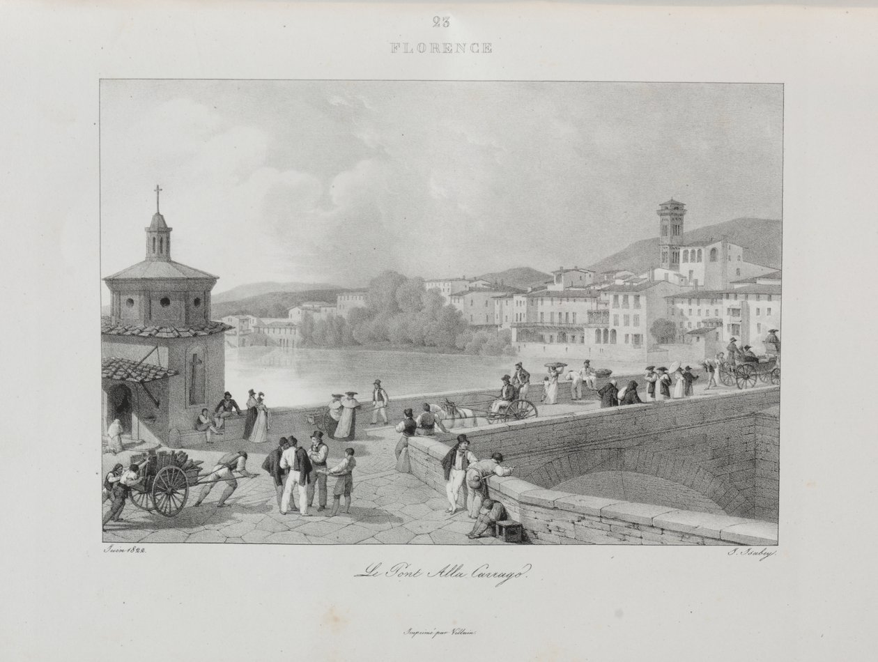Voyage en Italie en 1822 - Jean Baptiste Isabey