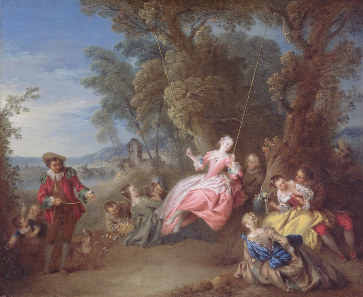 La Balançoire - Jean Baptiste Joseph Pater