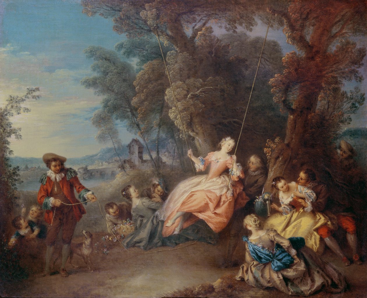La Balançoire - Jean Baptiste Joseph Pater