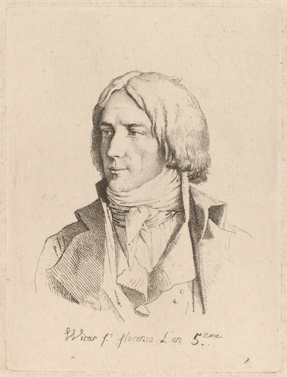 Autoportrait - Jean Baptiste Joseph Wicar
