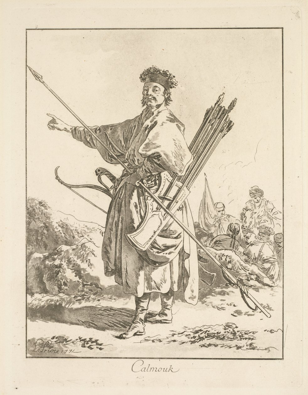 Calmouk - Jean Baptiste Le Prince