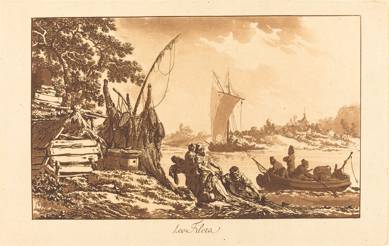 Les filets - Jean Baptiste Le Prince