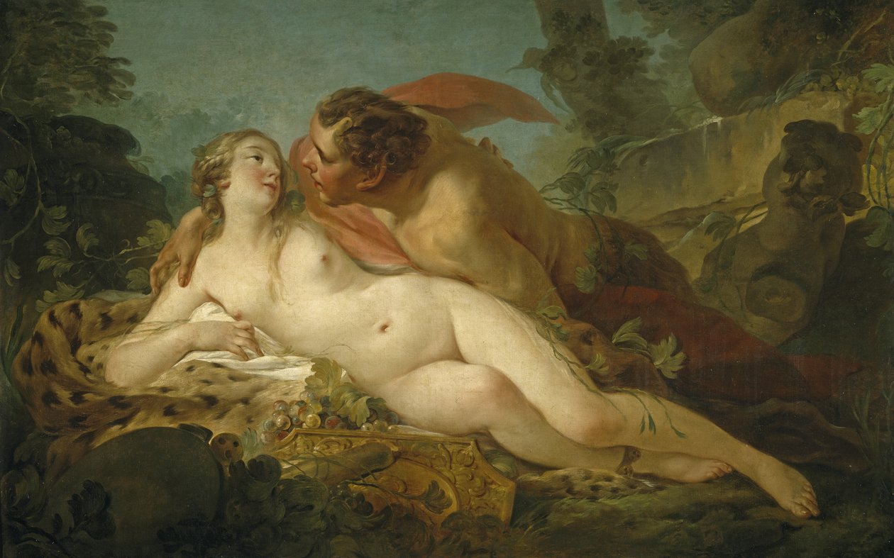 Jupiter et Antiope, 1745-1747 - Jean Baptiste Marie Pierre