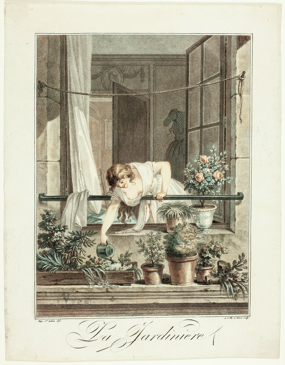 La Jardinière - Jean Baptiste Moret