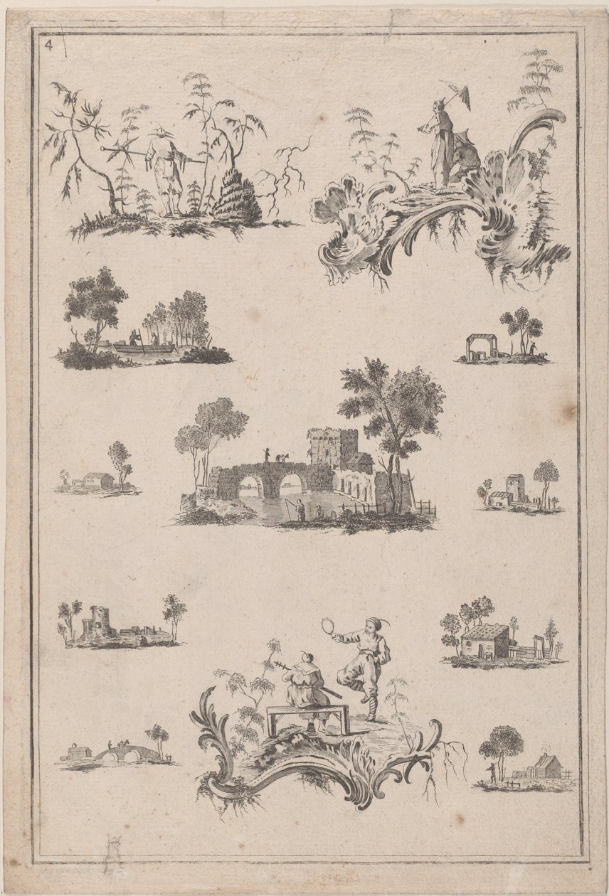 Ornements de chinoiserie - Jean Baptiste Pillement