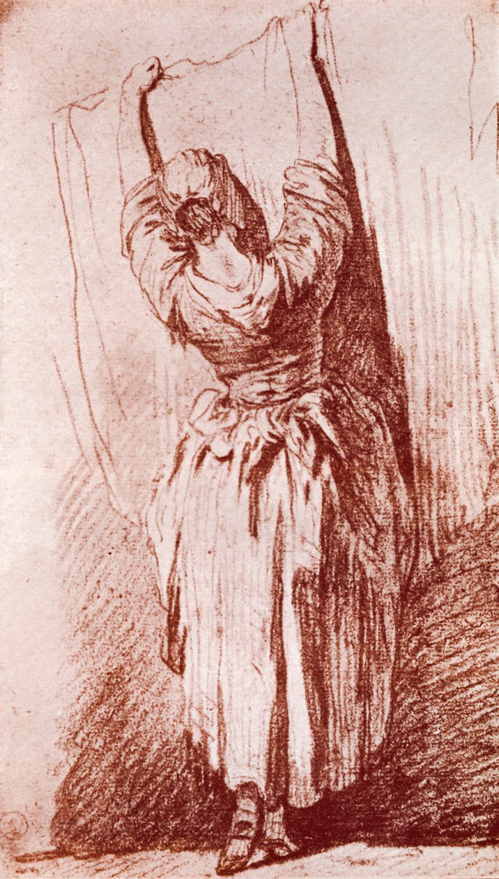 Accrocher le linge, 1913 - Jean Baptiste Simeon Chardin