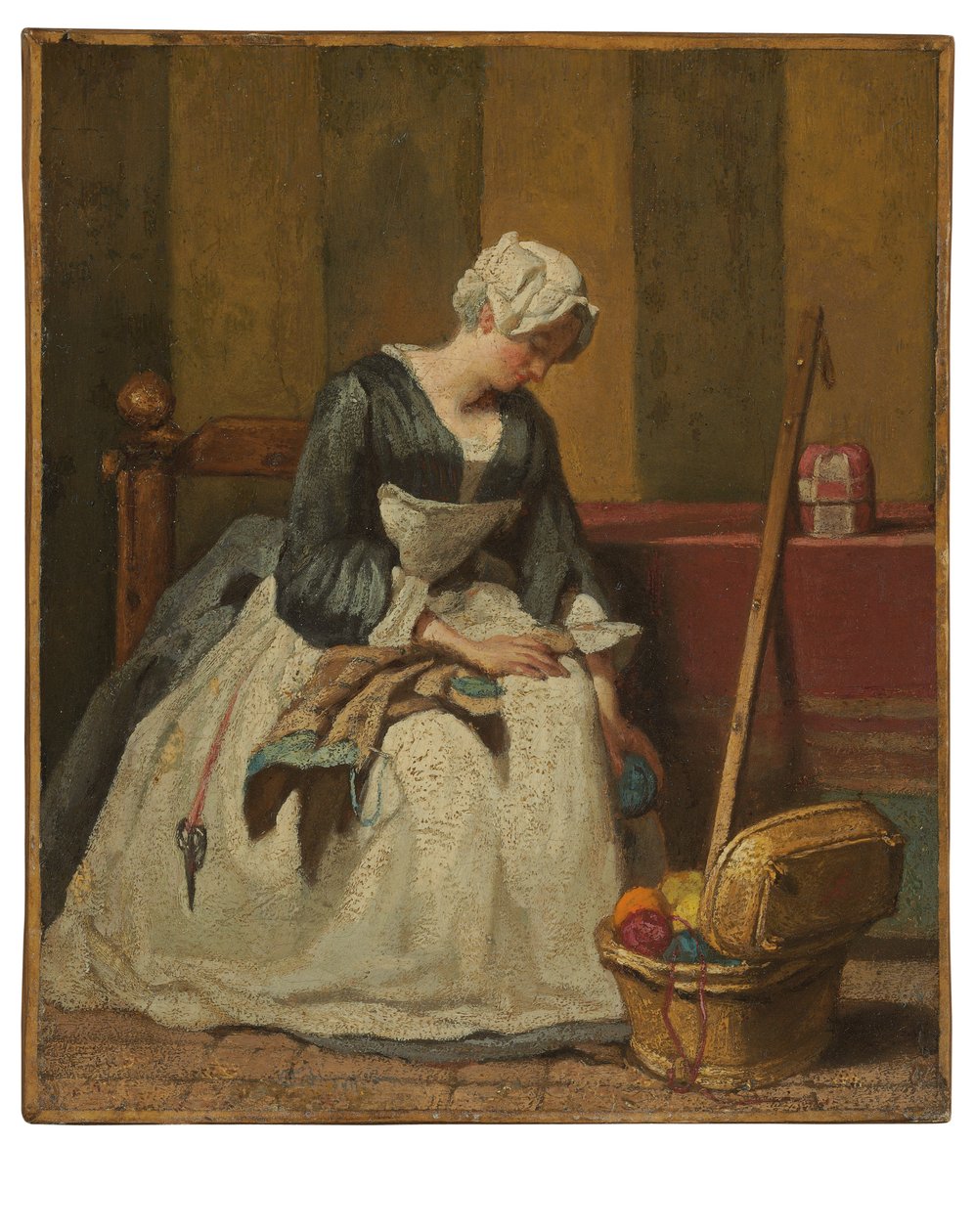 La brodeuse - Jean Baptiste Simeon Chardin
