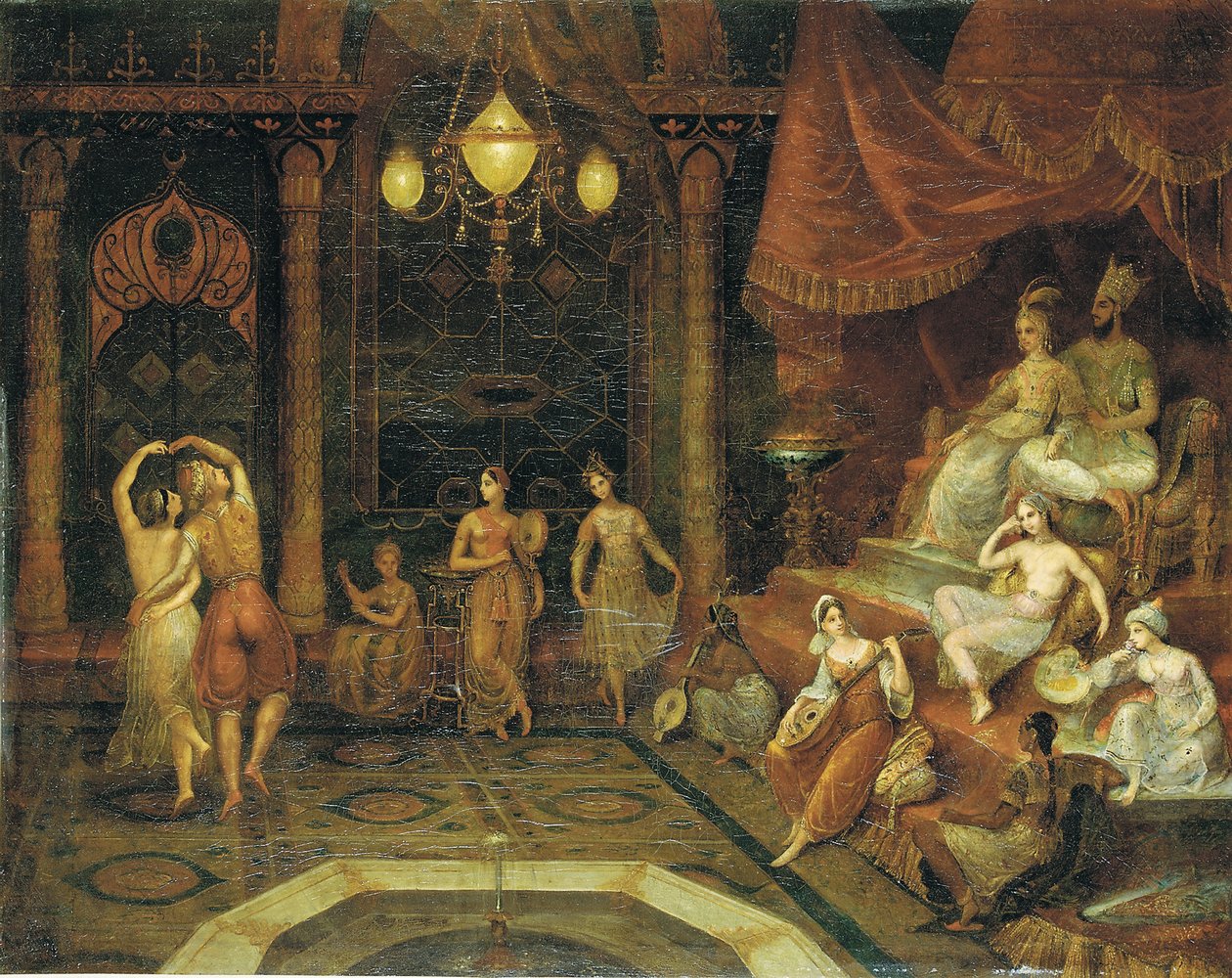 Divertir le Sultan - Jean Baptiste Vanmour