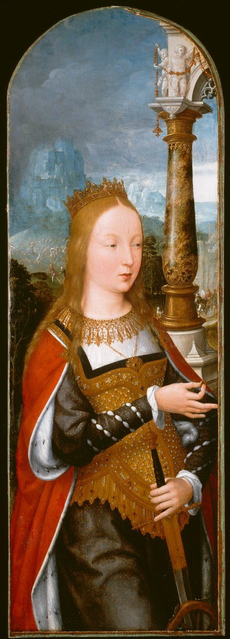 Sainte Catherine - Jean Bellegambe