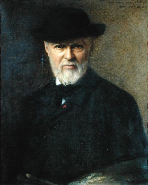 Portrait de Jean-Jacques Henner (1829-1905) 1899 - Jean Benner