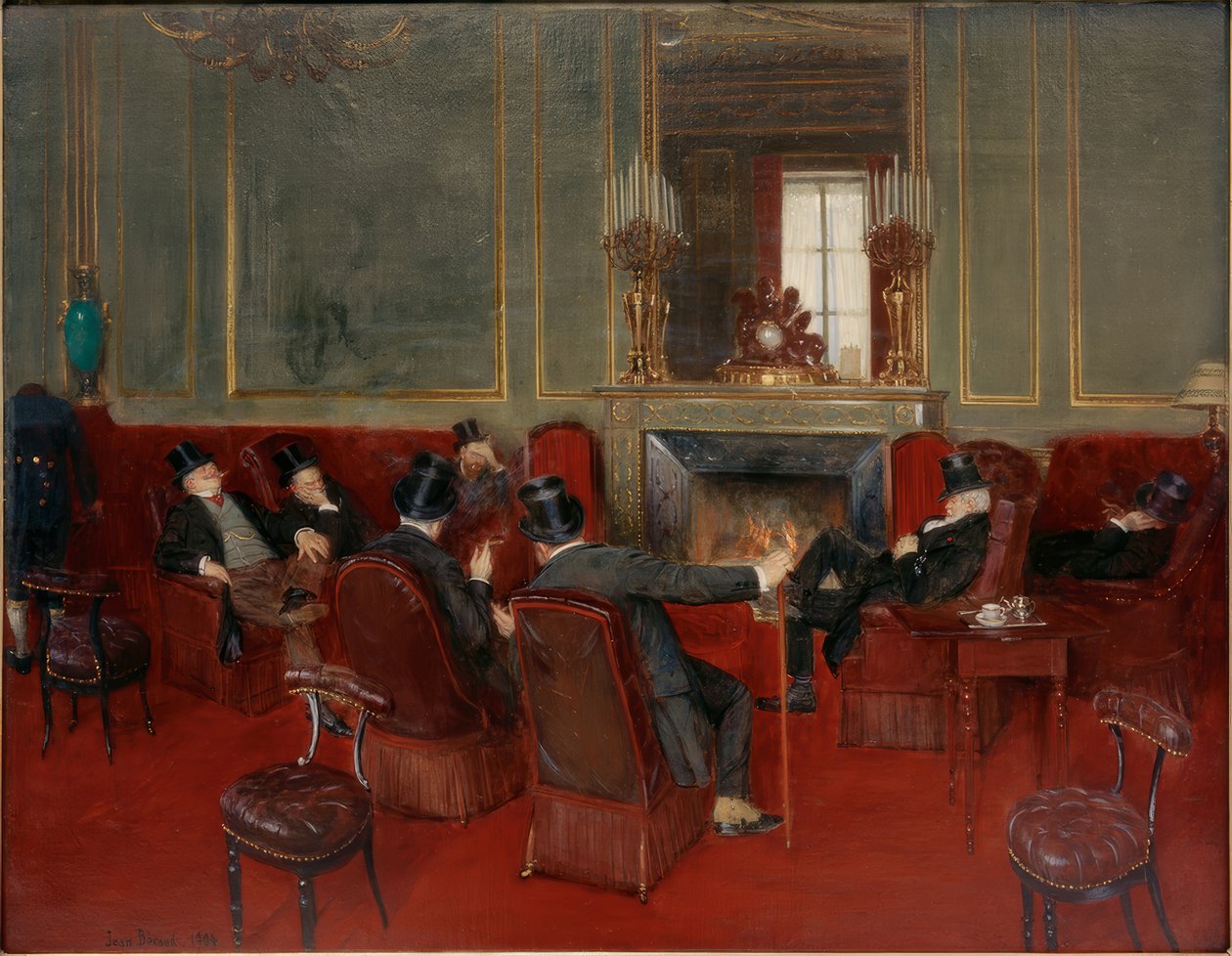 Au club - Jean Beraud