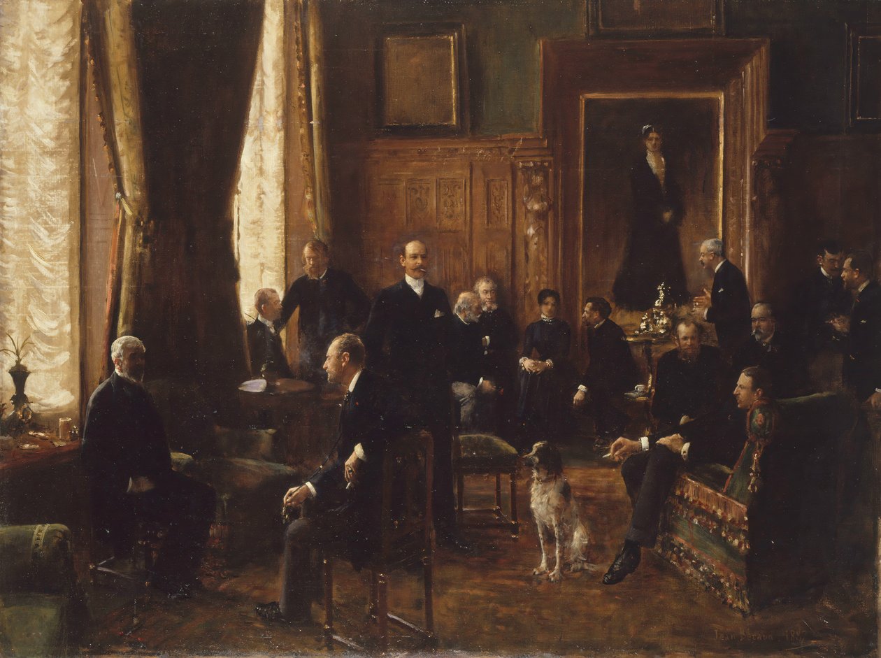 Le salon de la comtesse Potocka - Jean Beraud