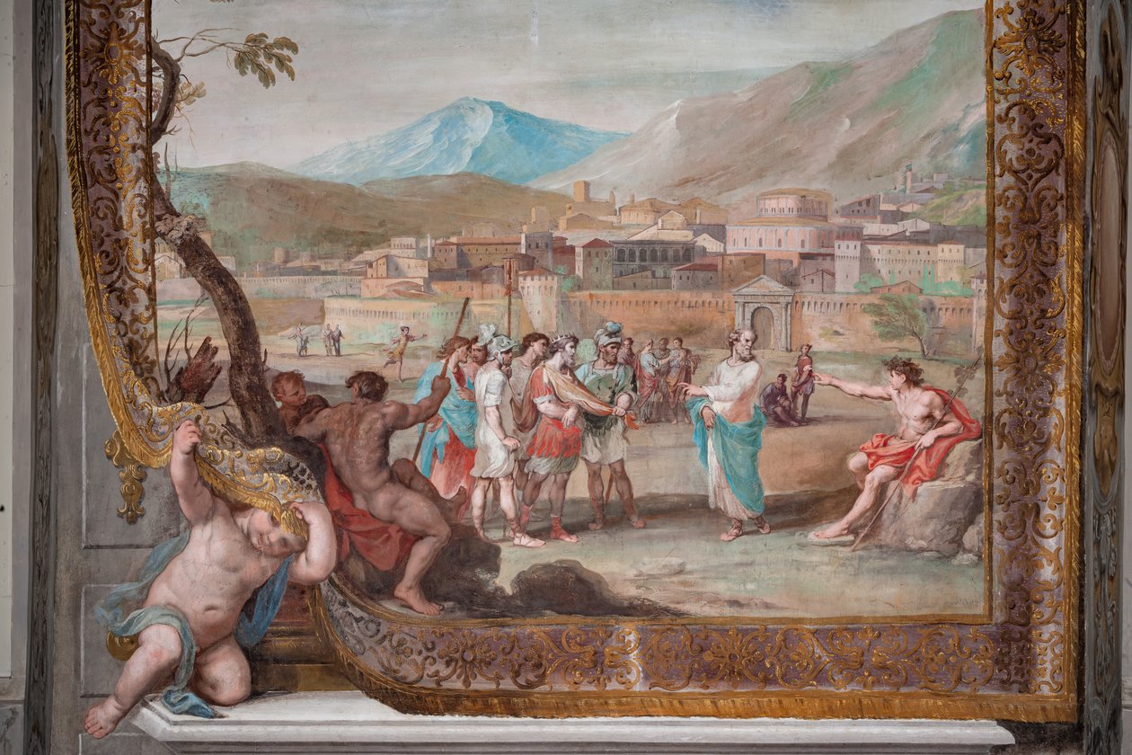 Bacchus, Lycurgue et Hermès Trismégiste - Jean Boulanger