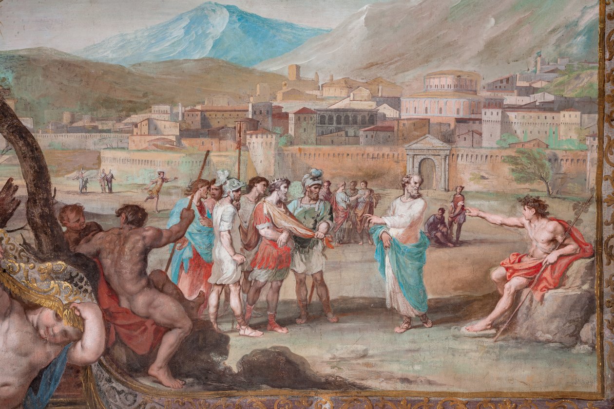 Bacchus, Lycurgue et Hermès Trismégiste - Jean Boulanger