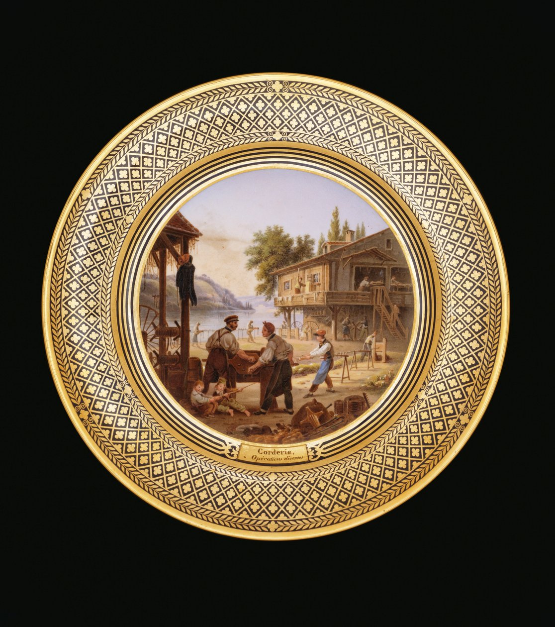 Corderie, vers 1820-35 - Jean Charles Develly