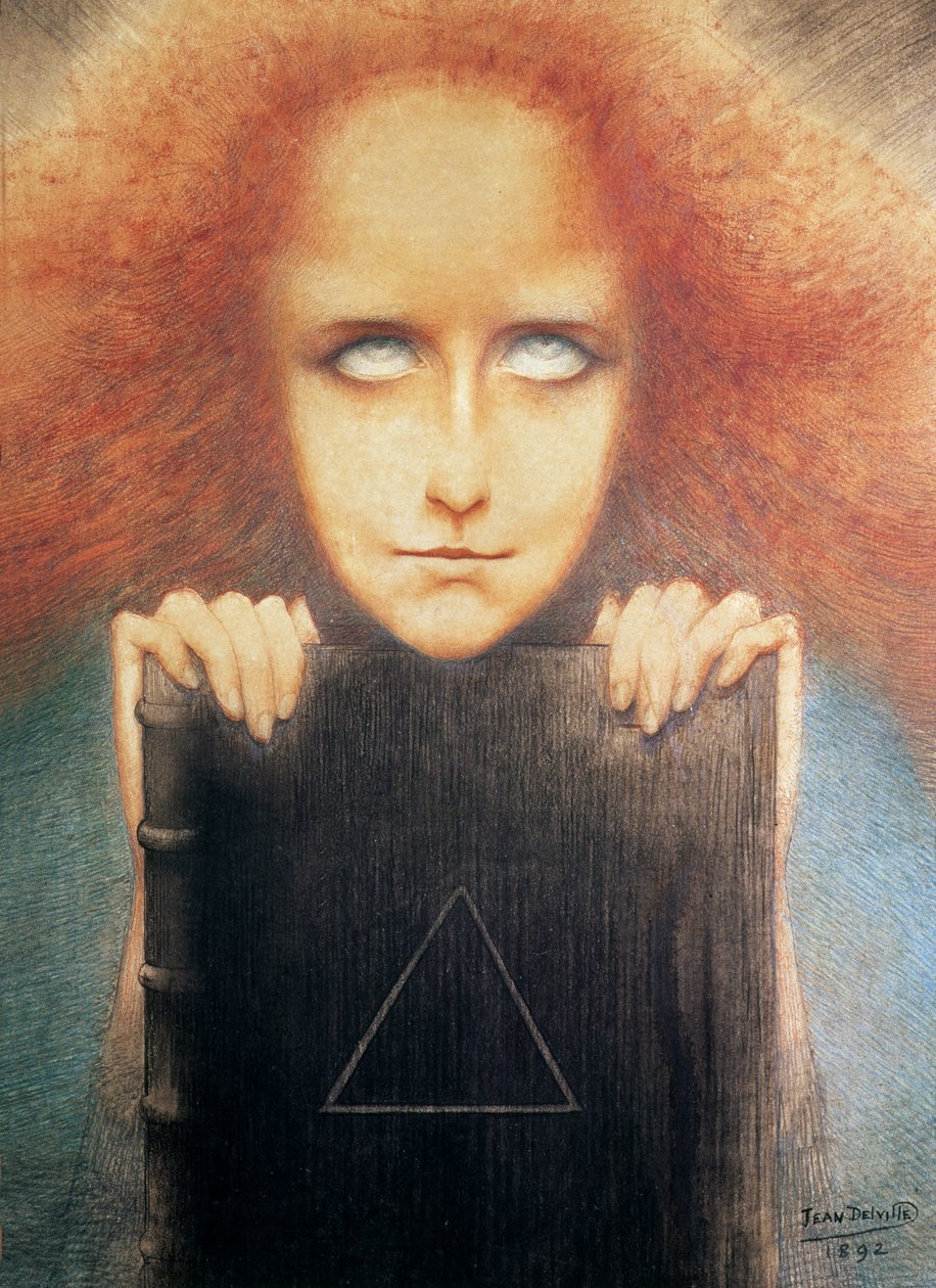 Portrait de Mme Stuart Merill - Jean Delville