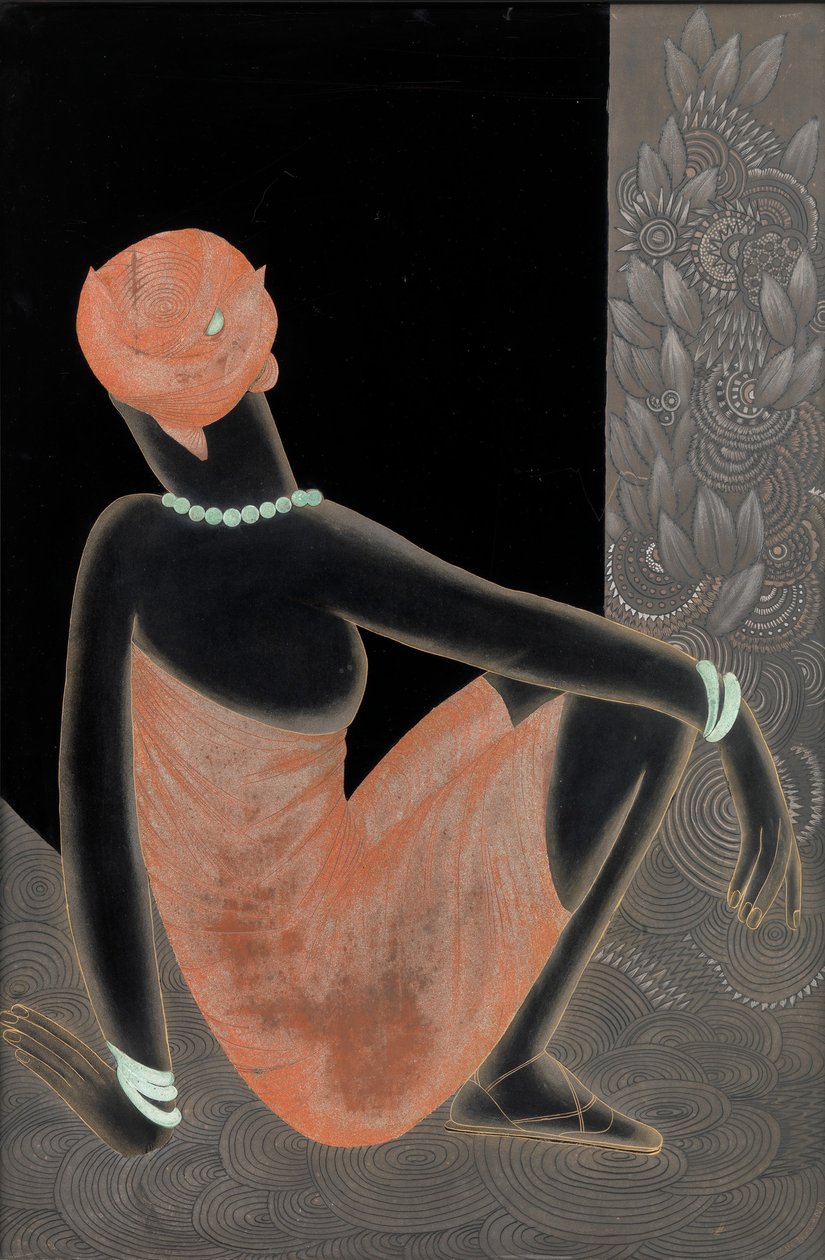 Femme africaine, 1928-30 - Jean Dunand