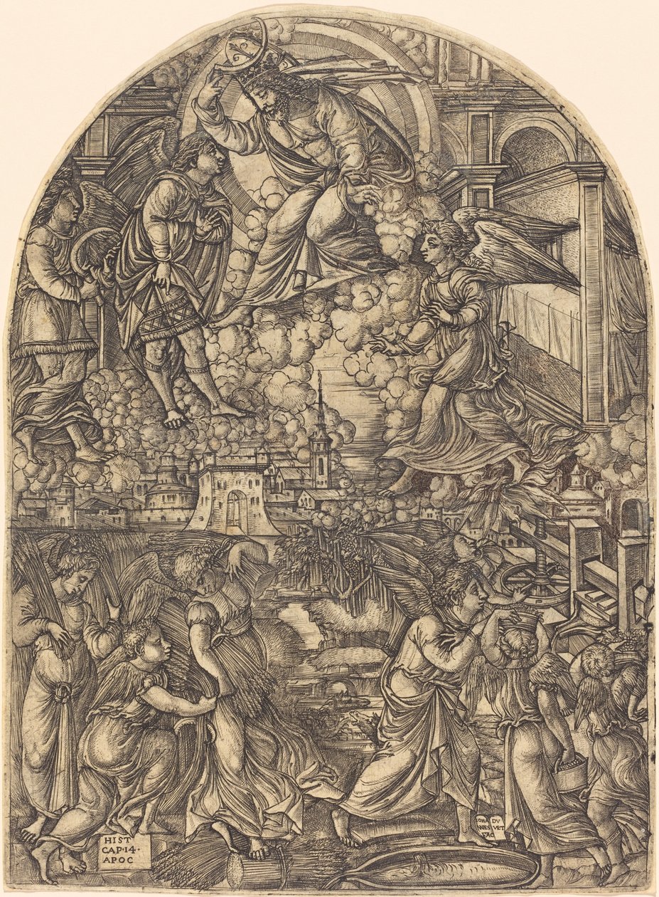 Le Pressoir de la Colère de Dieu - Jean Duvet
