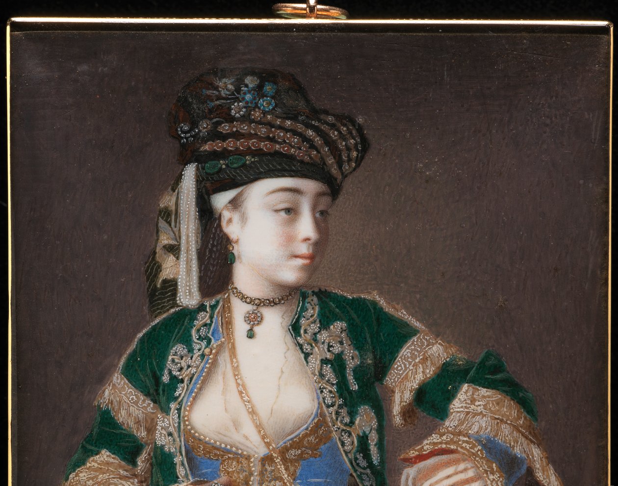 Laura Tarsi, "Une dame grecque", 1745-1749 - Jean Étienne Liotard